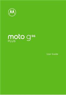 Motorola Moto G 5G Plus manual. Camera Instructions.