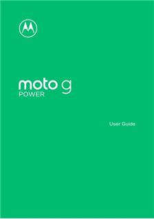 Motorola Moto G Power manual. Camera Instructions.