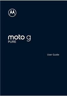 Motorola Moto G Pure manual. Camera Instructions.