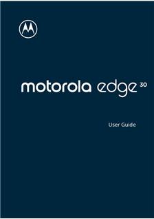 Motorola Edge 30 manual. Camera Instructions.