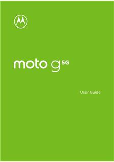 Motorola Moto G 5G manual. Camera Instructions.