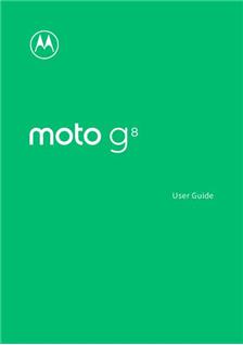 Motorola Moto G8 manual. Camera Instructions.