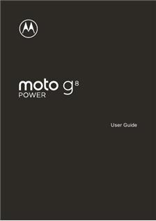 Motorola Moto G8 Power manual. Camera Instructions.