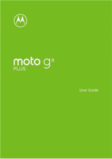 Motorola Moto G9 Plus manual. Camera Instructions.