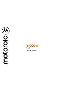 Motorola Moto E5 Plus manual. Camera Instructions.
