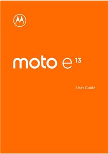 Motorola Moto E13 manual. Camera Instructions.