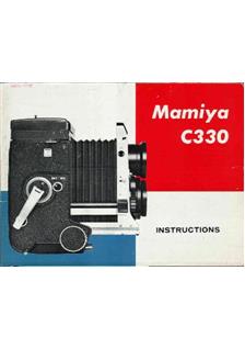 Mamiya C 330 manual. Camera Instructions.