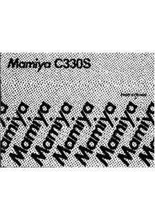 Mamiya C 330 s manual. Camera Instructions.