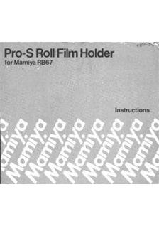 DOS ROLL FILM 220 MAMIYA RB 67 PRO S Roll film Back
