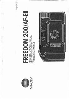 minolta freedom 200 camera