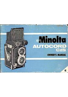 Bedienungsanleitung für die Minolta Autocord  Cds 