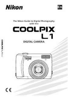 Nikon Coolpix L1 manual. Camera Instructions.