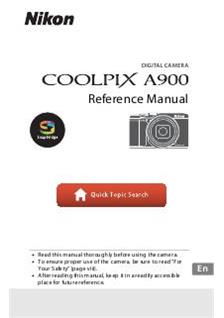 Download Nikon A900 Manual