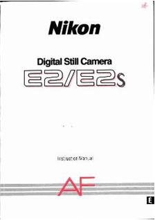Nikon E2s manual. Camera Instructions.