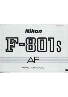 Nikon 801 S Nikon F 801 S Printed Manual