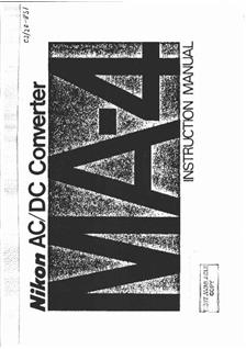 Nikon DS 1 manual. Camera Instructions.