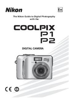 Nikon Coolpix P1 manual. Camera Instructions.