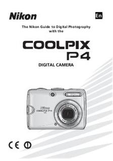 Nikon Coolpix P4 manual. Camera Instructions.