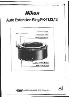 Nikon Close-up manual. Camera Instructions.