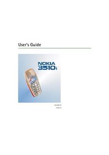 Nokia 3510i manual. Camera Instructions.