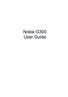 Nokia G300 manual. Camera Instructions.