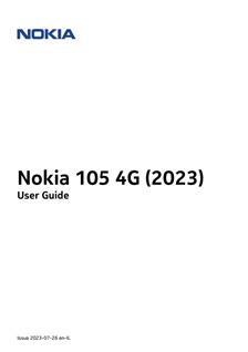 Nokia 105 4G 2023 manual. Camera Instructions.