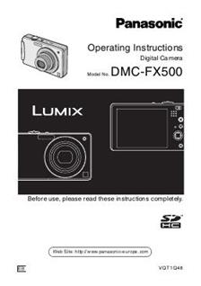 Panasonic Lumix Printed