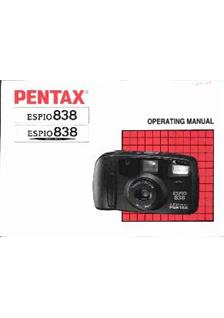 Pentax Espio 838 Printed Manual