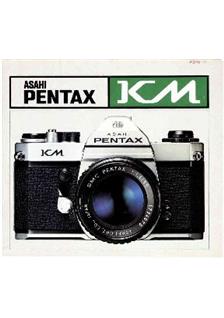 Pentax KM manual. Camera Instructions.