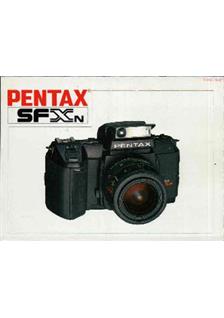 Pentax SFX N manual. Camera Instructions.
