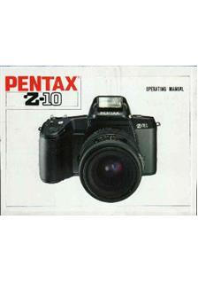 Pentax Z 10 manual. Camera Instructions.