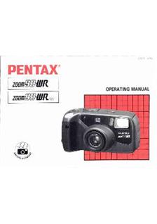 Pentax Wr90 Pentax Zoom 90 Camera Pentax Zoom 90 WR Printed Manual