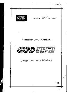 Fed Stereo Printed Manual