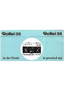 Rollei 35 manual. Camera Instructions.
