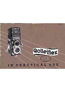 Rollei Rolleiflex 3.5 F manual. Camera Instructions.