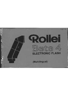 Rollei Beta 4 Printed Manual