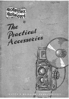 Rollei The Practical Rolleiflex manual. Camera Instructions.