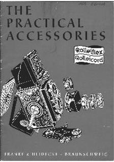 Rollei The Practical Rolleiflex manual. Camera Instructions.