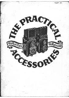 Rollei The Practical Rolleiflex manual. Camera Instructions.
