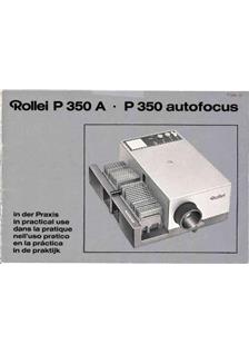 Rollei P 350 AF manual. Camera Instructions.