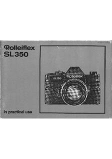 Rollei SL 350 manual. Camera Instructions.