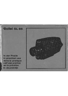 Rollei SL 86 manual. Camera Instructions.