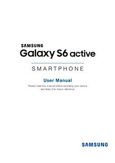 Samsung Galaxy S6 Active manual. Camera Instructions.