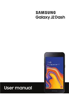 Samsung Galaxy J2 Dash manual. Camera Instructions.