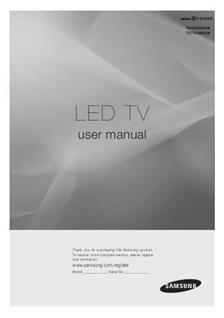 Samsung T24D390SW manual. Camera Instructions.