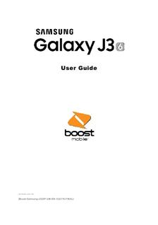 Samsung Galaxy J3 6 Boost manual. Camera Instructions.