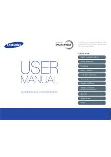 Samsung DV 300 F manual. Camera Instructions.