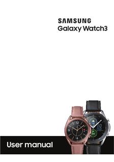 Samsung Galaxy Watch3 Printed Manual