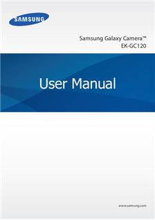 Samsung Galaxy Camera EK GC 120 manual. Camera Instructions.