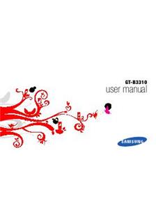 Samsung GT-B3310 manual. Camera Instructions.
